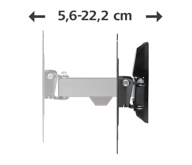 Hama Uchwyt LCD/LED VESA 200x200 fullmotion 1 ramię 48" - 1516965 - zdjęcie 4